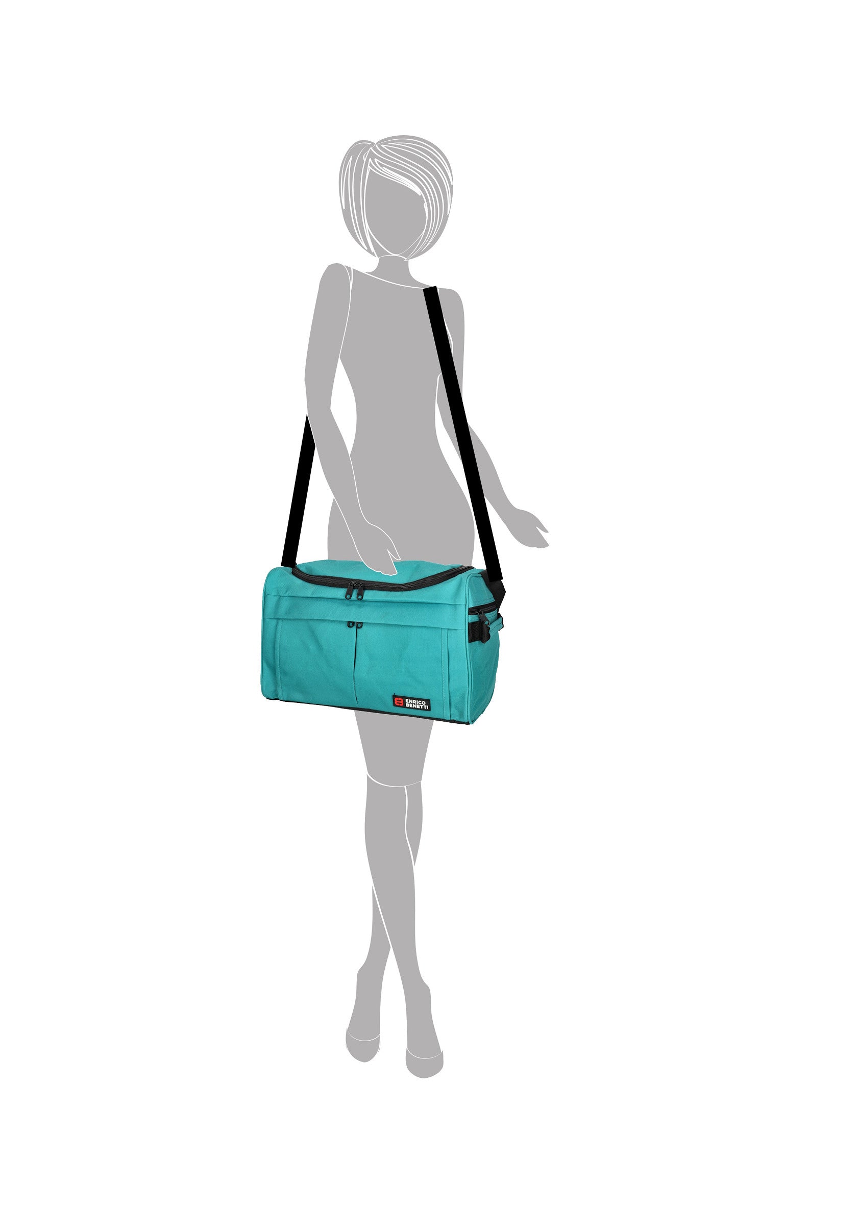 Handgepäck-Tasche Amsterdam 40 cm - auch als Sporttasche verwendbar