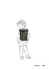 Rucksack Wells klein - mit Tablet-Fach