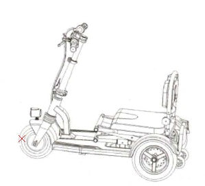 VITAL-ROLLER Ersatz-Reifen vorn