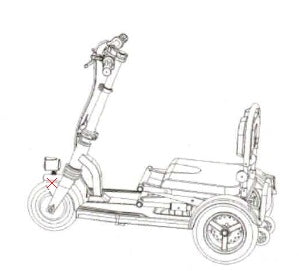 schutzblech roller VITAL-ROLLER Ersatz-Schutzblech vorn