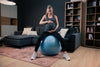 Gymnastikball für Schwangere, Gymnastikball, Fitnessball, Pezziball, blauer Ball