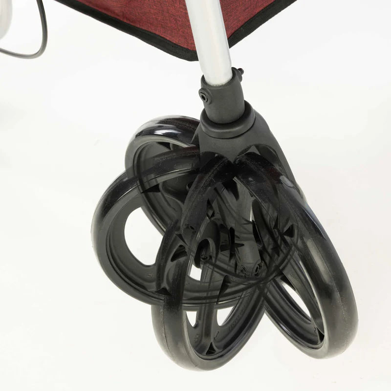 Carlett Lett GO – Sicherer Rollator mit Sitz & vertikalen Griffen
