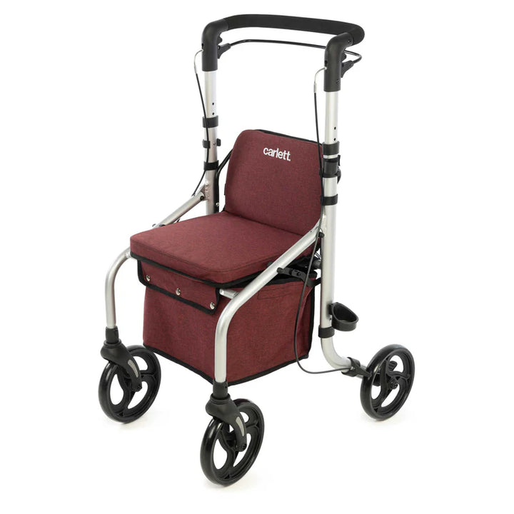 Carlett Lett GO – Sicherer Rollator mit Sitz & vertikalen Griffen
