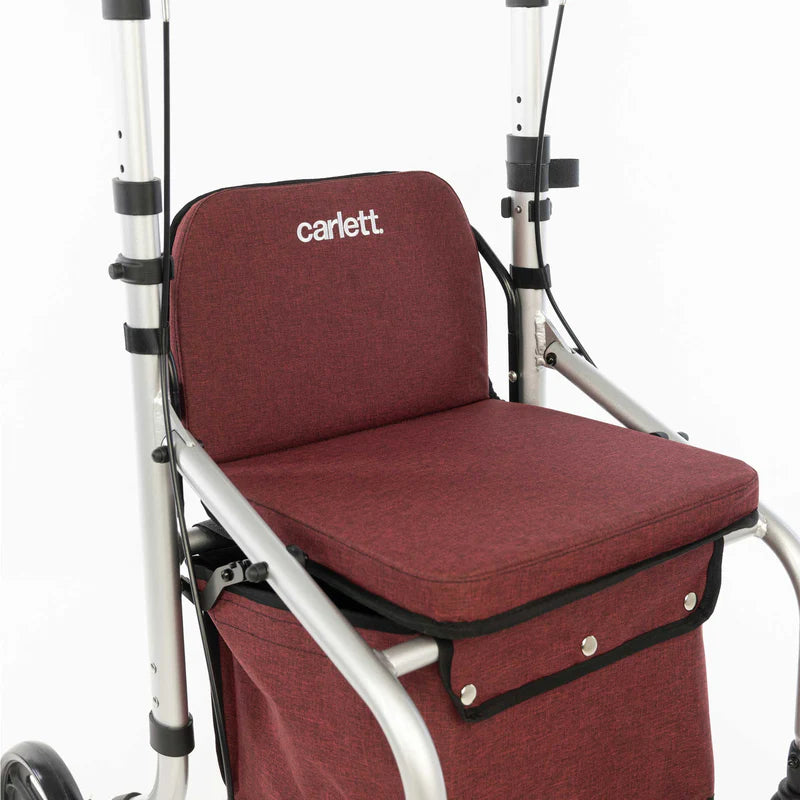 Carlett Lett GO – Sicherer Rollator mit Sitz & vertikalen Griffen