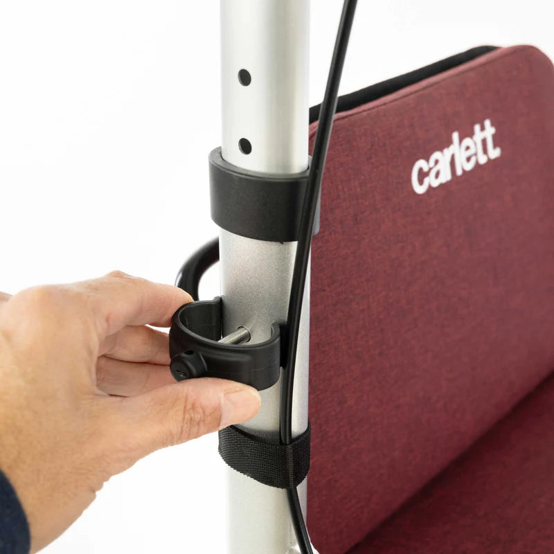 Carlett Lett GO – Sicherer Rollator mit Sitz & vertikalen Griffen