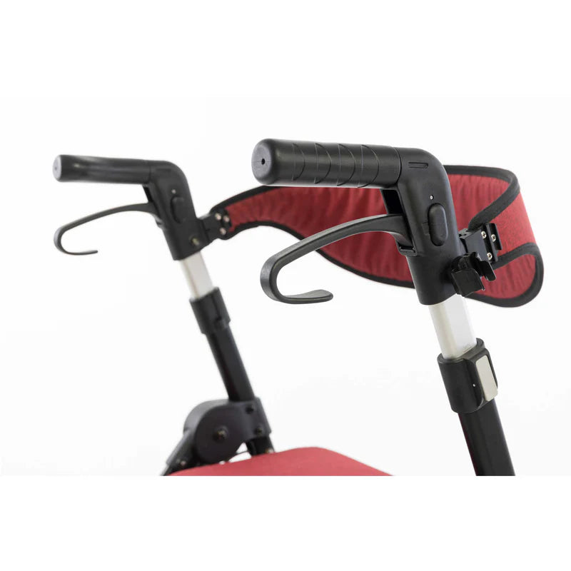 Carlett Lett RIDE – Moderner Einkaufsrollator mit Sitz & Tasche
