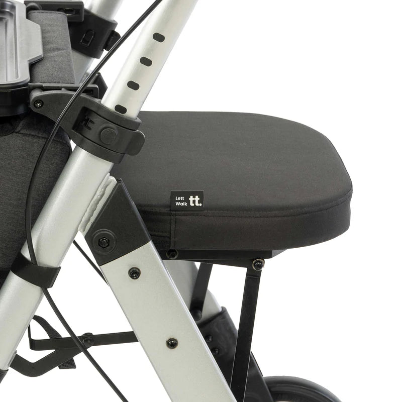 Carlett Lett WALK – Premium-Rollator mit Sitz & XL-Tasche