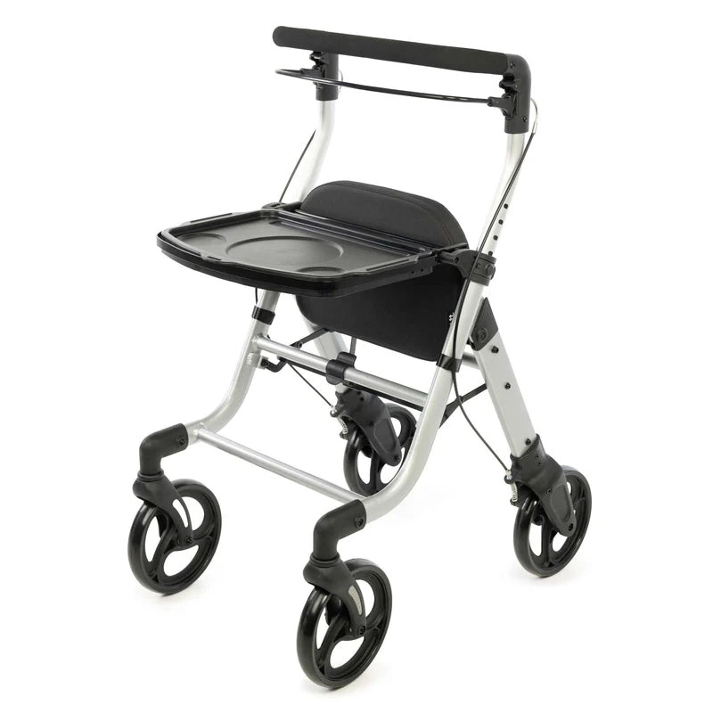 Carlett Lett WALK – Premium-Rollator mit Sitz & XL-Tasche