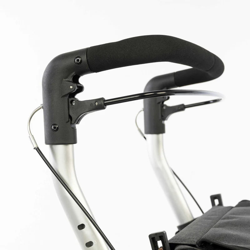 Carlett Lett WALK – Premium-Rollator mit Sitz & XL-Tasche