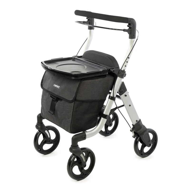 Carlett Lett WALK – Premium-Rollator mit Sitz & XL-Tasche