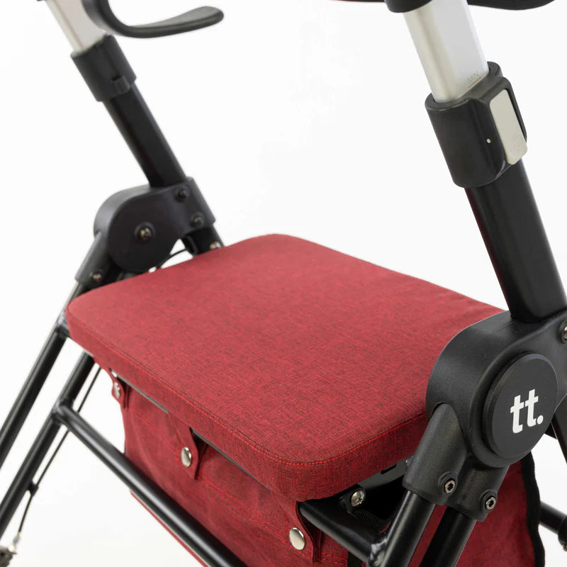 Carlett Lett RIDE – Moderner Einkaufsrollator mit Sitz & Tasche