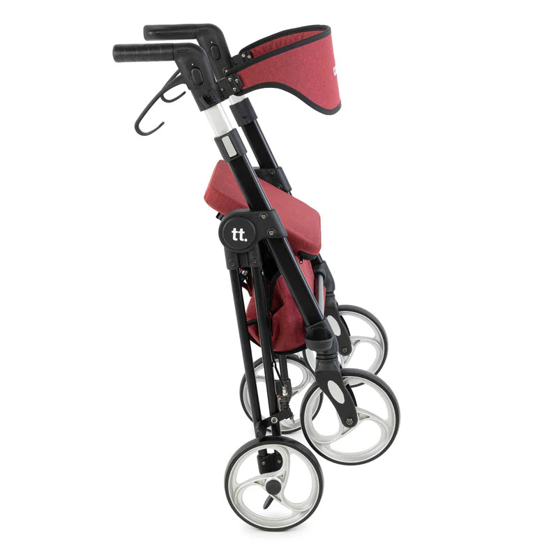 Carlett Lett RIDE – Moderner Einkaufsrollator mit Sitz & Tasche