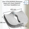 VITALWORXX Sitzkissen