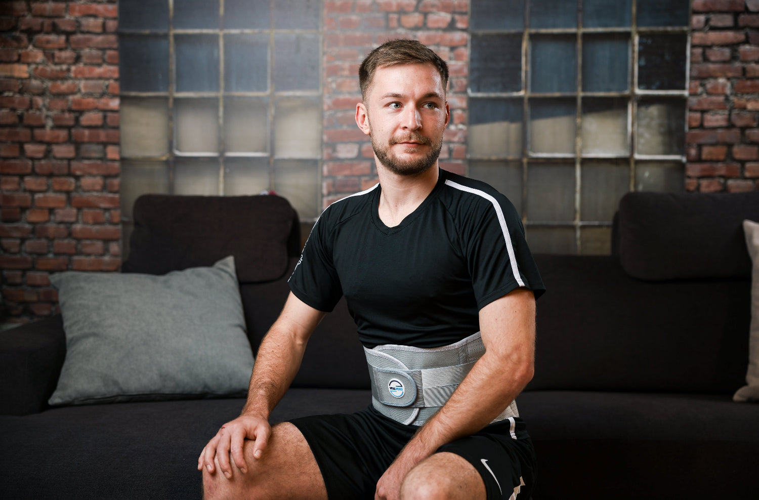VITALWORXX Rückengurt mit Doppelzugsystem, Rückenschmerzen Gurt, Rückenstützgurt, Stützgürtel Rücken