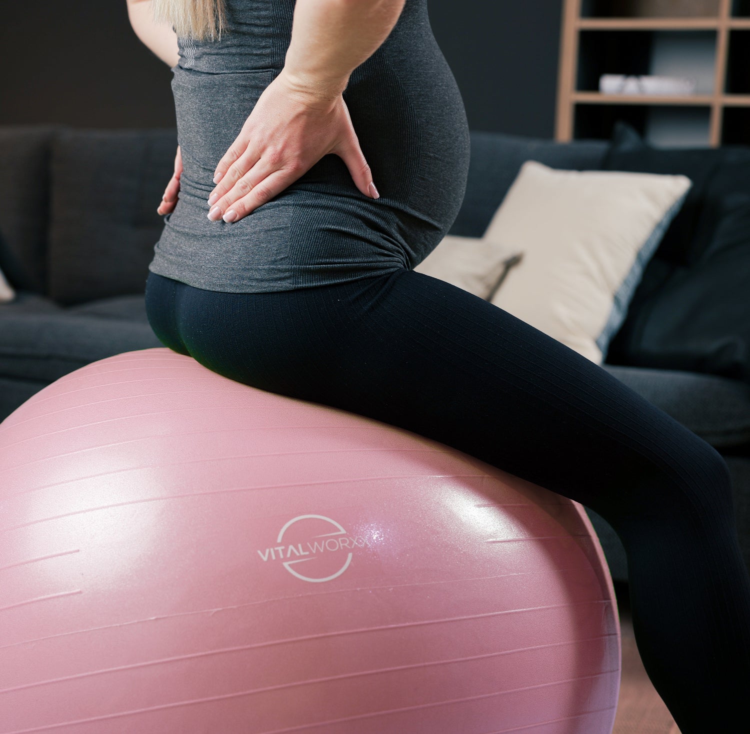 Rückenübung für Schwangere, Ball Übungen