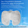 VITALWORXX Sitzkissen zur Rücken- und Steißbein-Entlastung