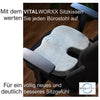 VITALWORXX Sitzkissen zur Rücken- und Steißbein-Entlastung