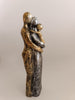 Skulptur Mutter Vater Kind