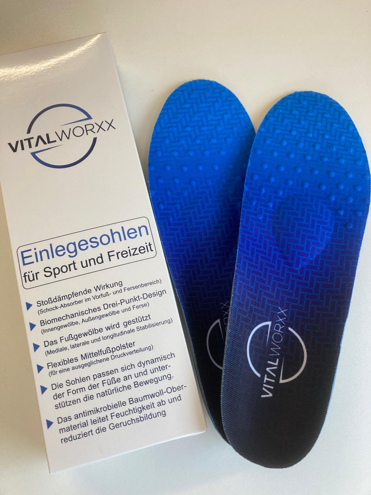 VITALWORXX Schuheinlegesohlen
