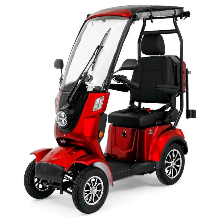 Rolektro Deisla DS4 - Allwetter Elektro-Seniorenmobil - Farbe Rot