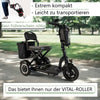 VITAL-ROLLER - Faltbares Elektromobil - kein Führerschein nötig - RollVita