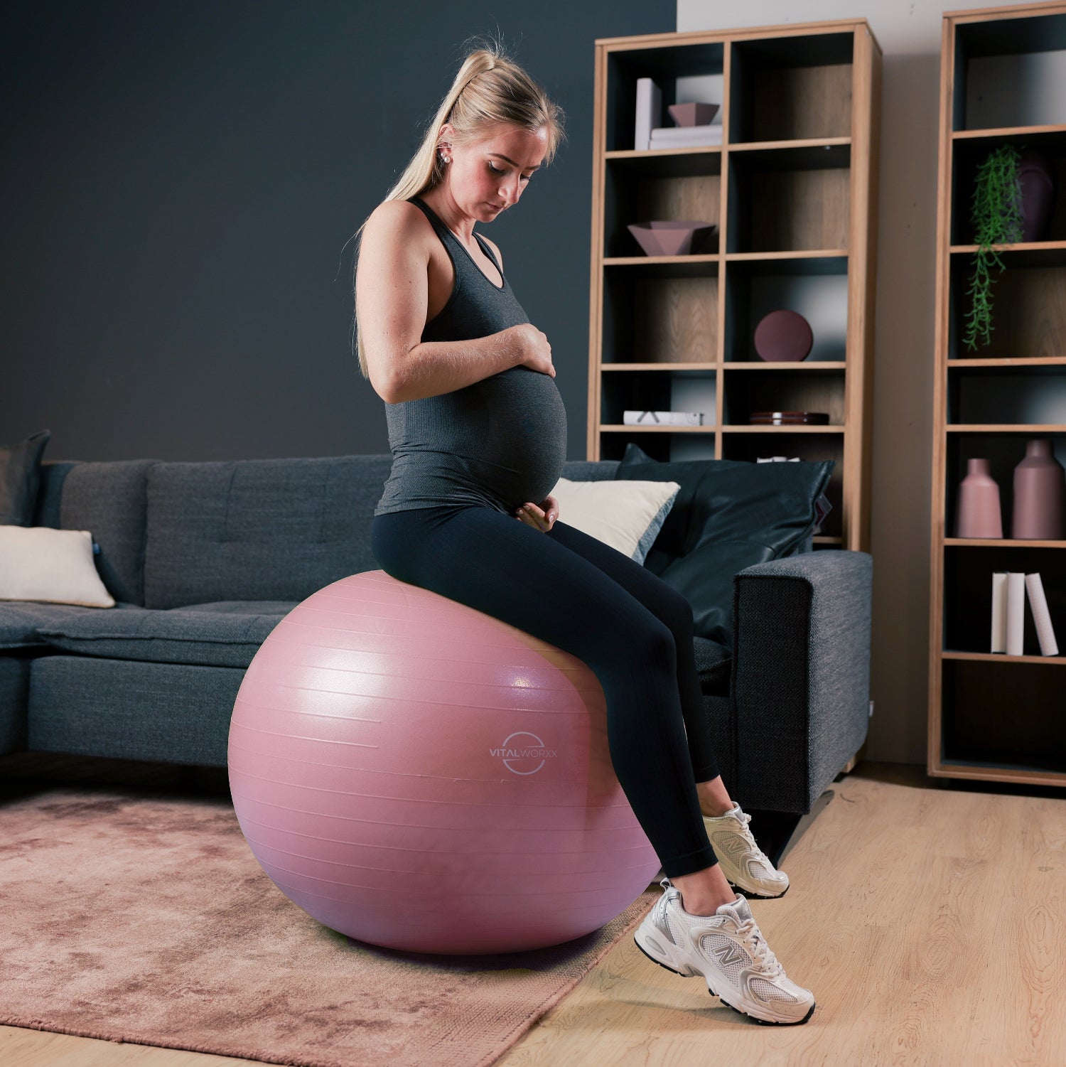 rosa Gymnastikball, Fitnessball kaufen